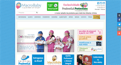 Desktop Screenshot of macrobaby.com.br